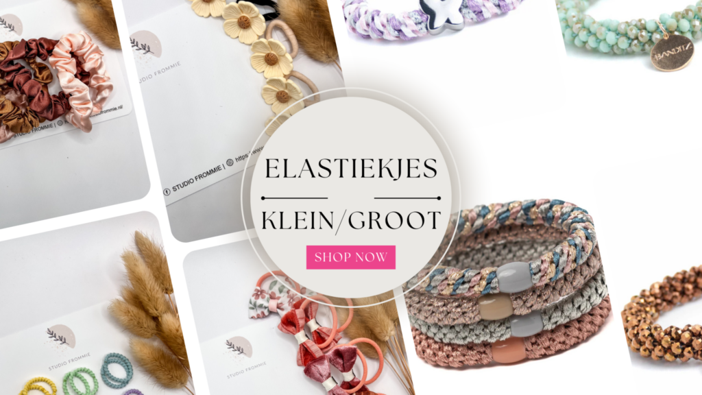Elastiekjes Klien/groot — Studio Frommie